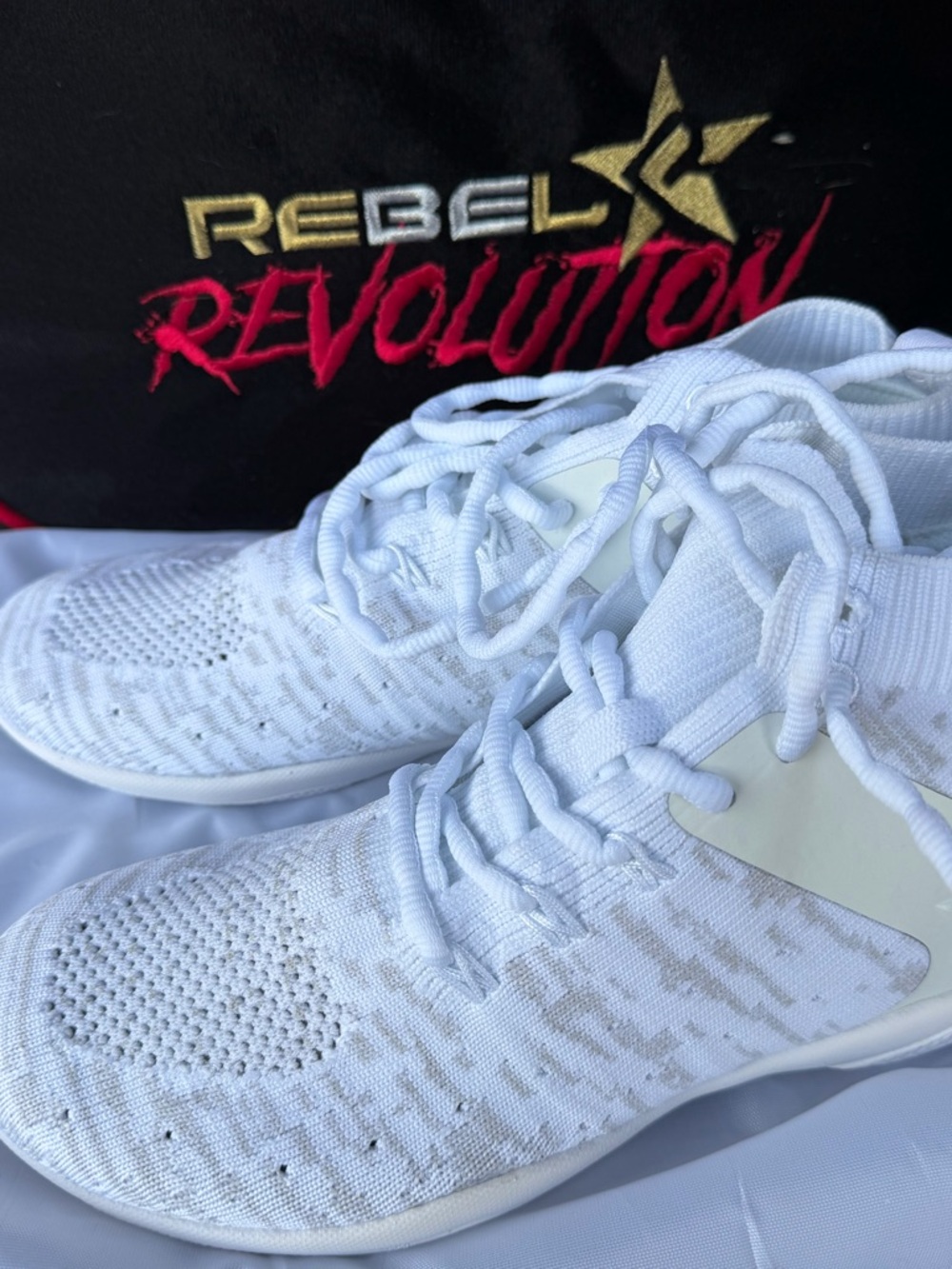 Rebel Revolution Women's White Athletic Sneakers